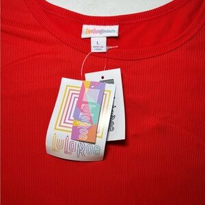 LuLaRoe Women's Red Top